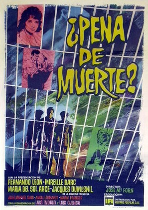 &iquest;Pena de muerte? - Spanish Movie Poster (thumbnail)