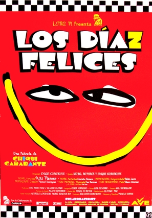Los D&iacute;az felices - Spanish Movie Poster (thumbnail)