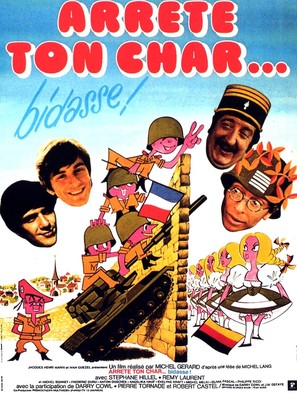 Arr&ecirc;te ton char... bidasse! - French Movie Poster (thumbnail)