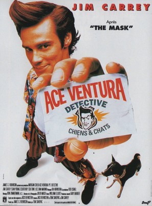 Ace Ventura: Pet Detective - French Movie Poster (thumbnail)