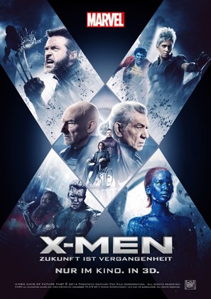 X-Men: Days of Future Past - German Movie Poster (thumbnail)