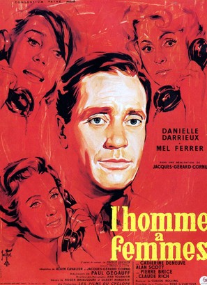 L&#039;homme &agrave; femmes - French Movie Poster (thumbnail)