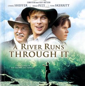 A River Runs Through It - Blu-Ray movie cover (thumbnail)