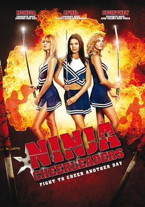 Ninja Cheerleaders - Danish Movie Poster (thumbnail)