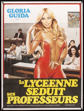 La liceale seduce i professori - French Movie Poster (thumbnail)