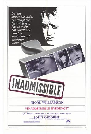 Inadmissible Evidence - Movie Poster (thumbnail)