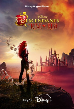 Descendants: The Rise of Red - British Movie Poster (thumbnail)