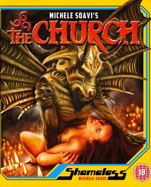 La chiesa - British Blu-Ray movie cover (thumbnail)