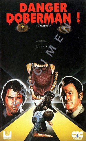 Trapped - French VHS movie cover (thumbnail)