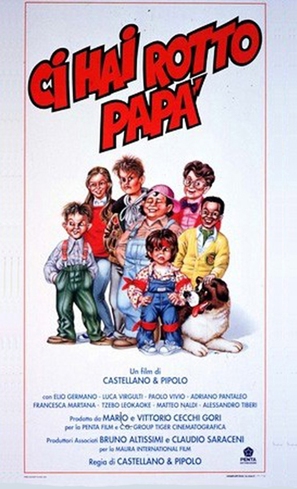 Ci hai rotto pap&agrave; - Italian Movie Poster (thumbnail)