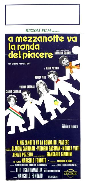 A mezzanotte va la ronda del piacere - Italian Movie Poster (thumbnail)
