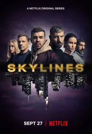 &quot;Skylines&quot; - German Movie Poster (thumbnail)