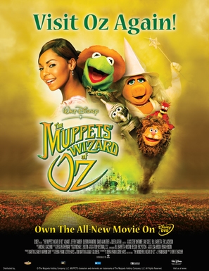 The Muppets Wizard Of Oz - Video release movie poster (thumbnail)