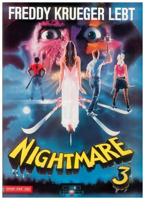 A Nightmare On Elm Street 3: Dream Warriors - German Movie Cover (thumbnail)