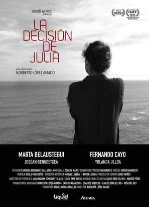 La decisi&oacute;n de Julia - Spanish Movie Poster (thumbnail)