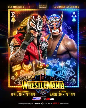 WrestleMania 41 Poster