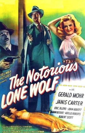 The Notorious Lone Wolf - Movie Poster (thumbnail)