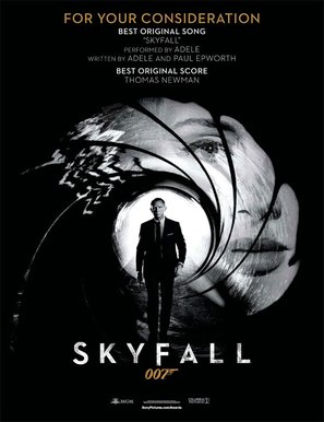 Skyfall - For your consideration movie poster (thumbnail)