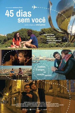 45 Dias Sem Voc&ecirc; - Brazilian Movie Poster (thumbnail)