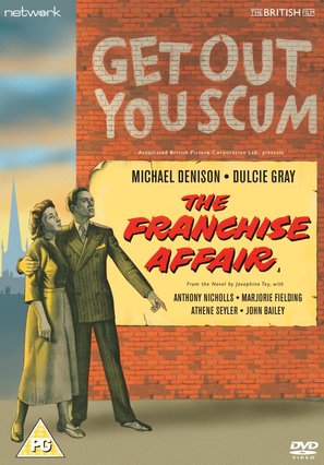 The Franchise Affair - British DVD movie cover (thumbnail)