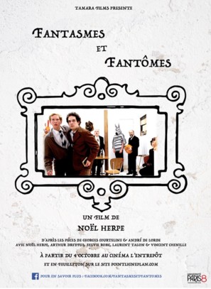 Fantasmes et fant&ocirc;mes - French Movie Poster (thumbnail)