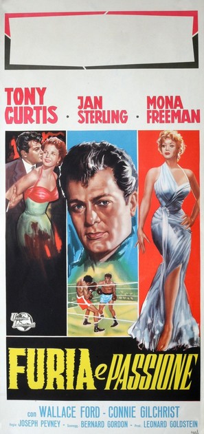 Flesh and Fury - Italian Movie Poster (thumbnail)