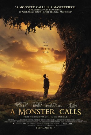 A Monster Calls - Dutch Movie Poster (thumbnail)