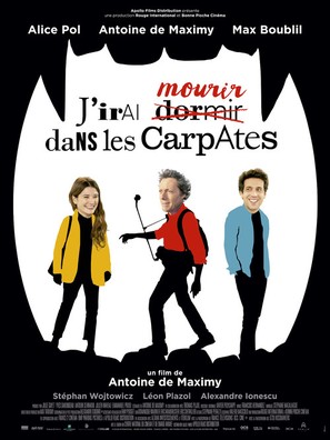 J&#039;irai Mourir Dans Les Carpates - French Movie Poster (thumbnail)