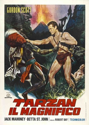 Tarzan the Magnificent - Italian Movie Poster (thumbnail)