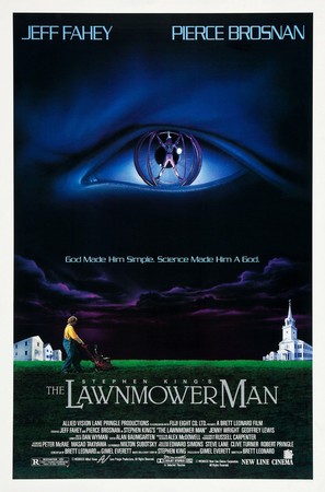 The Lawnmower Man - Theatrical movie poster (thumbnail)