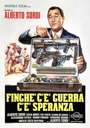 Finch&eacute; c&#039;&egrave; guerra c&#039;&egrave; speranza - Italian Movie Poster (thumbnail)