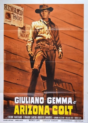 Arizona Colt - Italian Movie Poster (thumbnail)
