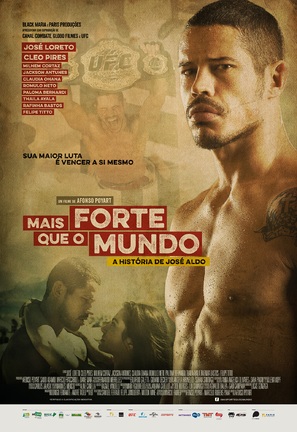 Mais Forte que o Mundo - A Hist&oacute;ria de Jos&eacute; Aldo - Brazilian Movie Poster (thumbnail)