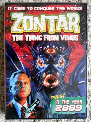 Zontar: The Thing from Venus - DVD movie cover (thumbnail)