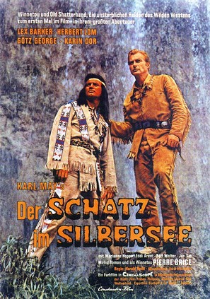 Der Schatz im Silbersee - German Movie Poster (thumbnail)