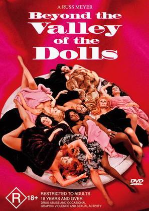 Beyond the Valley of the Dolls - Australian DVD movie cover (thumbnail)