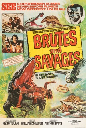 Brutes and Savages - British Movie Poster (thumbnail)
