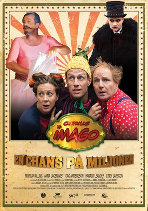 Cirkus Imago En chans p&aring; miljonen - Swedish Movie Poster (thumbnail)