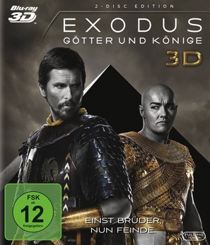 Exodus: Gods and Kings - German Blu-Ray movie cover (thumbnail)