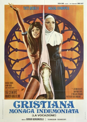 Cristiana monaca indemoniata - Italian Movie Poster (thumbnail)