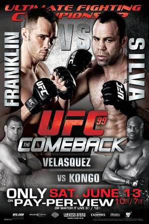 UFC 99: The Comeback - Movie Poster (thumbnail)