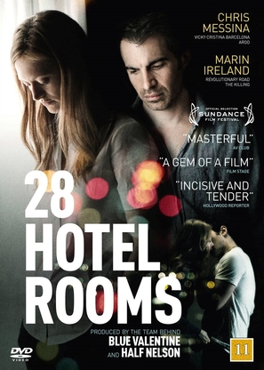 28 Hotel Rooms - Danish DVD movie cover (thumbnail)