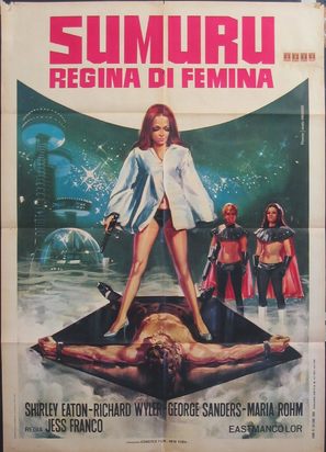 Die sieben M&auml;nner der Sumuru - Italian Movie Poster (thumbnail)