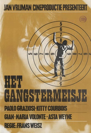 Het gangstermeisje - Dutch Movie Poster (thumbnail)