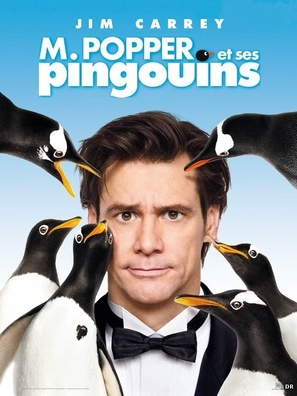 Mr. Popper&#039;s Penguins - French Movie Poster (thumbnail)