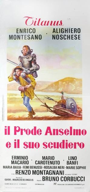 Il prode Anselmo e il suo scudiero - Italian Movie Poster (thumbnail)