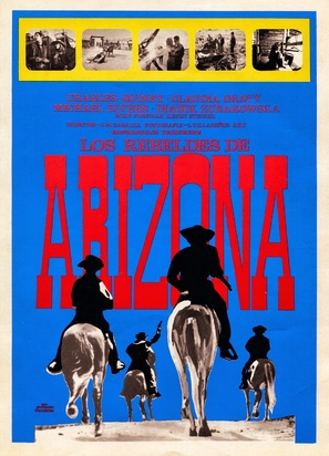 Los rebeldes de Arizona - Spanish Movie Poster (thumbnail)