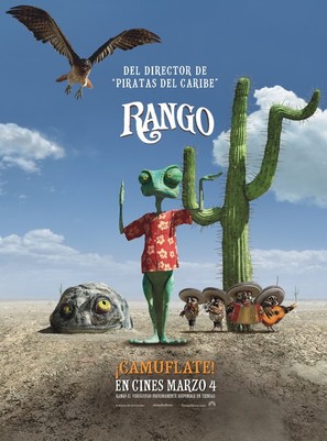 Rango - Colombian Movie Poster (thumbnail)