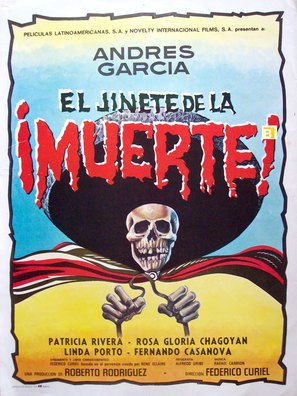El jinete de la muerte - Mexican Movie Poster (thumbnail)