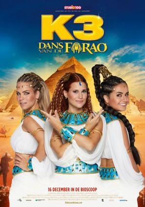 K3: Dans Van De Farao - Dutch Movie Poster (thumbnail)